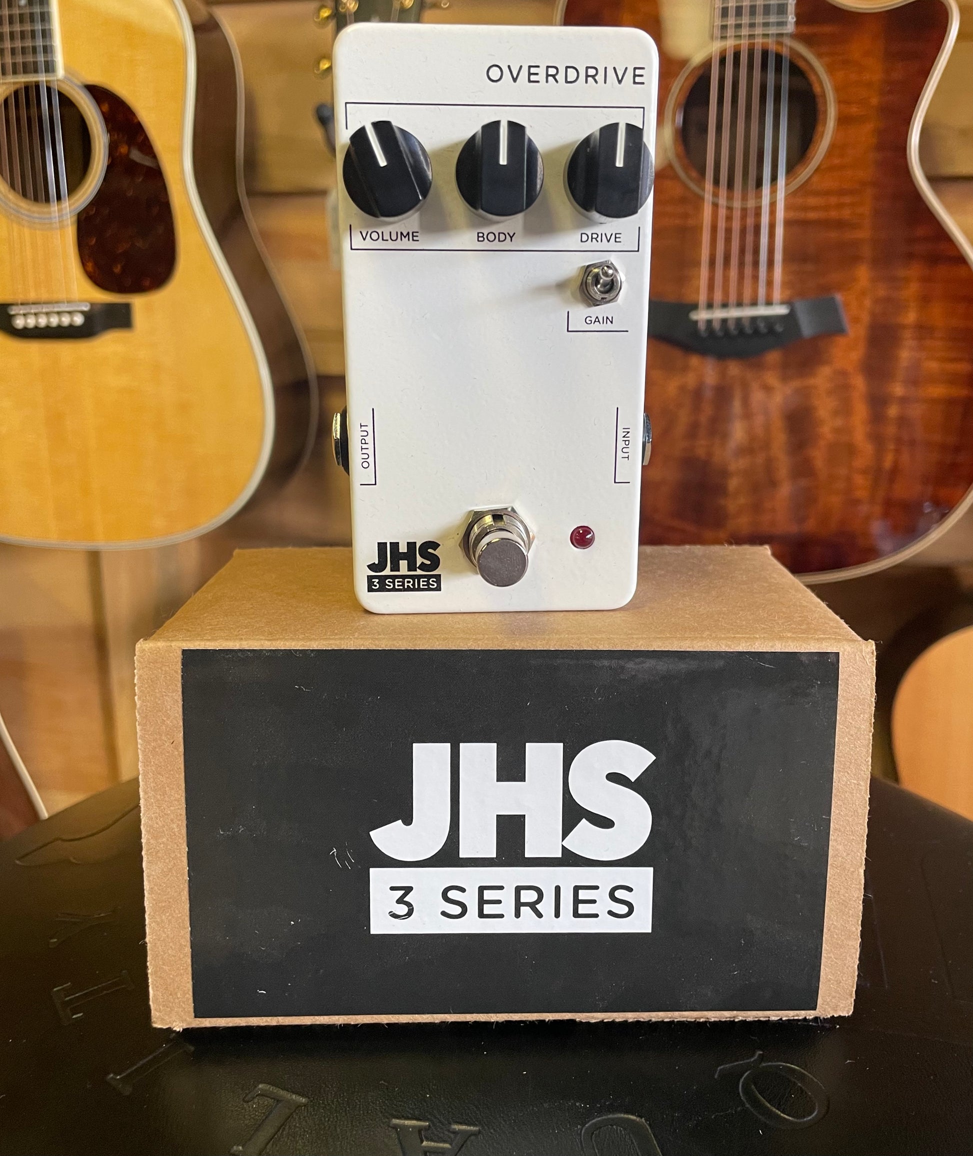 overdrive pedal for acoustic guitar JHS 3 Series Overdrive Pedal (NEW) – Allen Music Shop