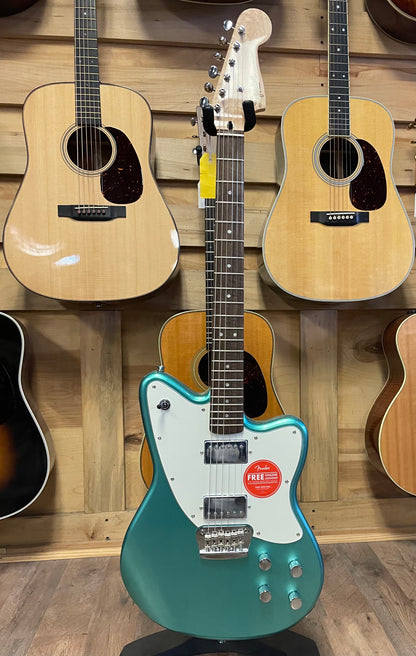 Squier Paranormal Toronado Electric Guitar - Mystic Seafoam with Parchment Pickguard (NEW)